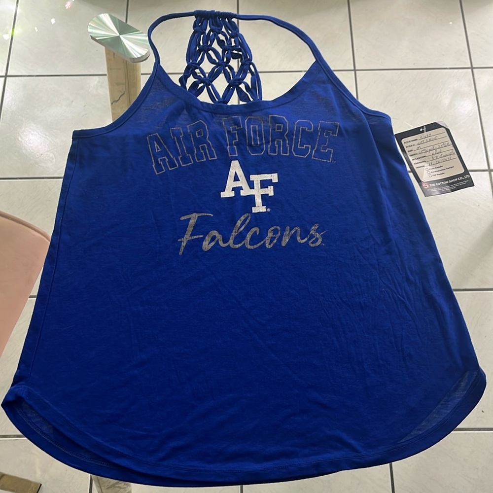AIR FORCE FALCONS 
BLUE 
TANK TOP